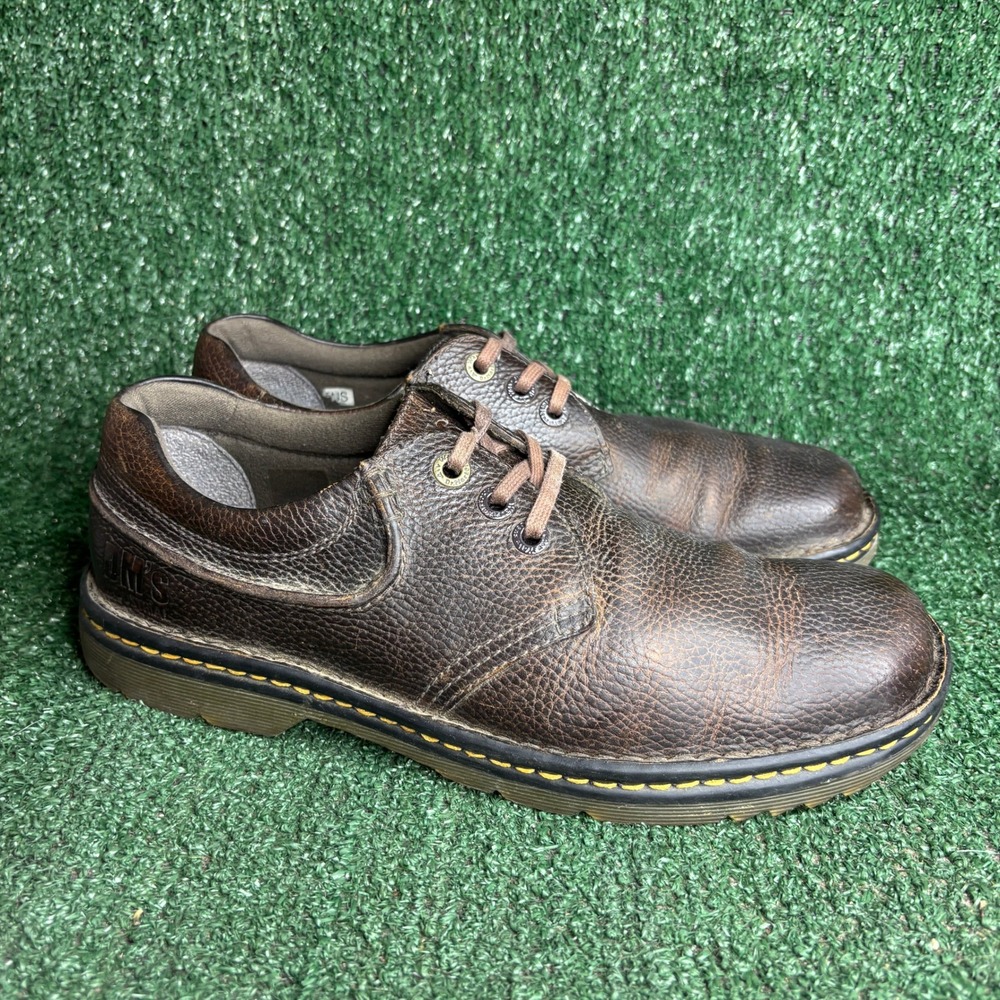 Dr. Martens Hampshire Industrial Slip Resistant Gorpcore Oxford Brown Mens Sz 10